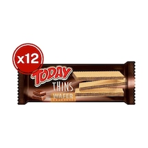Today Thins Gofret Çikolatalı 65 Gr. (12 Adet)
