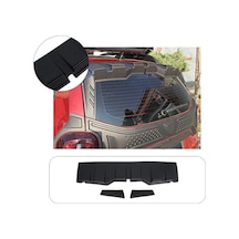 Dacia Duster Uyumlu 2018-2024 Abs Arka Cam Üstü Spoiler 3 Parça