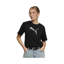 Puma Essential Graphic Animal Kadın Siyah Günlük Stil T-shirt 69182101 Puma Essential Graphic Animal Kadın Siyah Günlük Stil T-shirt 69182101