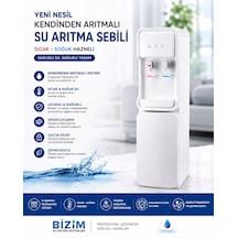 Ro-prada Yeni Nesil Kendinden Arıtmalı Sebil Sıcak Soğuk Hazneli Nsf Onaylı