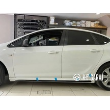 Opel Astra J 2009-2015 Rieger Yan Marşpiyel Çift Plastik Boyasız