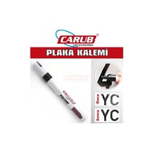 Plaka Boyama Kalemi Carub Siyah