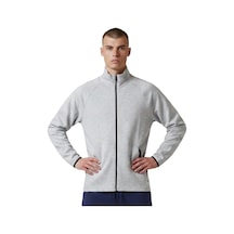 Sportive Elio Full-zip Erkek Gri Günlük Stil Eşofman Üstü 26ye0001-kml