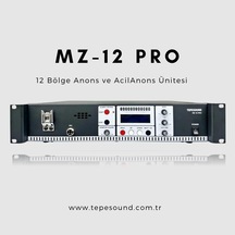 Mz - 12 Pro Acil Anons Sistemi Tepesound