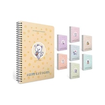 Gıpta A4 80 Yaprak Kareli Kitty Cat Spiralli Pp Kapak Defter 7280000 Standart