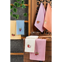 Casnack 6'lı Mutfak Havlusu Seti 40x60 - Turuncu