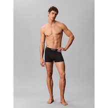 Calvin Klein Erkek Marka Logolu Günlük Kullanıma Uygun Siyah Boxer Lv00nb4437 Tm6