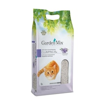 Garden Mix Lavanta Kokulu İnce Topaklaşan Bentonit Kedi Kumu 5 L