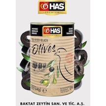 Has Premium Dilimlenmiş Siyah Zeytin 5/1 4 KG