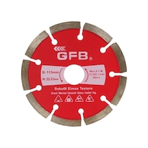 180 Mm Soketli Elmas Beton Mermer Granit Kesici