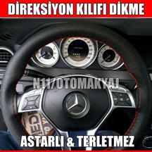Mercedes Cla Oto Direksiyon Kılıfı Dikme