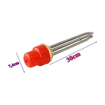 2" İnc Krom Kafalı Kazan Tank Rezistansı Isıtıcısı 35Cm-4500Watt