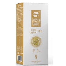 Chosen Family Liver Lysine Plus 60 Ml Kedi & Köpek İçin Karaciğer Detoksu, Yüksek Enzim & L-lysine Likit