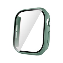 Kilifone - Apple Uyumlu  Watch 10 42mm - Kasa Koruyucu Sert Pc Kasa Ve Ekran Koruyucu Watch  Gard 35 - Yeşil