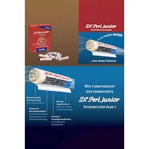 10 Lu Dr. Perl Junior Vauen Filitre 9 MM Pipo Filitresi  Pp46
