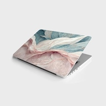 Laptop Sticker Bilgisayar Notebook Pc Kaplama Etiketi Pastel Pembe Ebru 124-Pembe