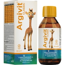 Argivit Arjinin İlaveli Multivitamin Şurup 150 ML