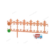5990 Plastik Bahçe Çiti Klasik 4Lü Set