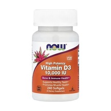 High Potency Vitamin D3 10,000 Iu 240 Softgels