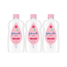 Johnsons Baby Bebek Yağı 500 Ml Nemlendirici Pembe 3'lü Set