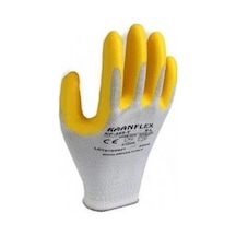 Kaanflex Kf-444-y No:10 Beyaz-sarı Nitril Eldiven