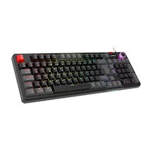 Loyal Usb Hot Swap Rgb Red Switch Mekanik Gaming Oyuncu Klavye Siyah/gri