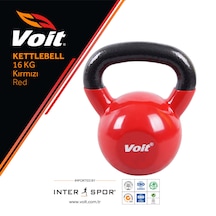 Voit Vinyl Kettlebell 16  KG Kırmızı