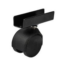 Hts 434 - Plastik Küçük U Tablalı Tekerlek 4 Adet