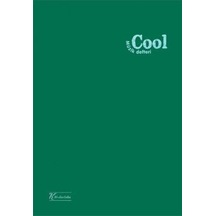 Cool Yeşil Dikişli Plastik Kapak 40 Yaprak A4 Müzik Defteri
