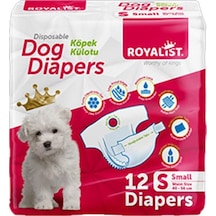 Royalist Köpek Alt Bağlama Bezi S 12'li