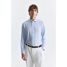 Antioch Comfort Slim Fit Gömlek Bebe Mavi