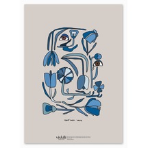 Anason İşleri Göz Gülleri Viskili Poster 50x70cm