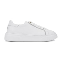 Tamer Tanca Kadın Hakiki Deri Beyaz Sneakers & Spor Ayakkabı 1145 502 Bn Ayk Y26 Beyaz