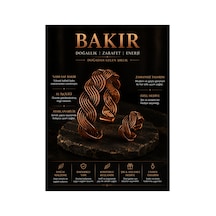 Kadın Örgü Desenli Bakır Bileklik Ve Yüzük Seti Otantik El İşçiliği Ayarlanabilir Takı