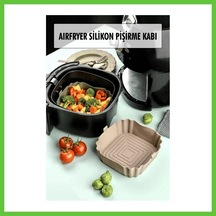 Bezos Bütün Airfryer'lere Uyumlu Vizon Silikon Pişirme Kabı Dmc