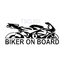 Motorsiklet Motor Sticker Yapıştırma