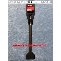 Dht 250mm Sds Plus Geniş Keski Kırıcı Delici Keskisi Çelik Keski