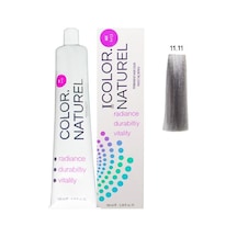 Color Naturel Saç Boyası 11.11 Küllü Platin 100 Ml