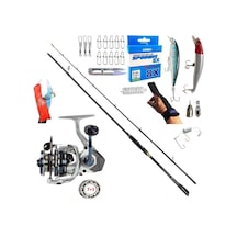 Okuma Safyre 4000 244cm 6-32gr Oslo Zen Pro Rapala Maket Balık Spin Olta Takımı Seti