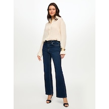 Faik Sönmez Flare Paça Jean Pantolon S26jpn002 Us26jpn00227 İndigo