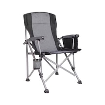 Efsane Kamp - Profesyonel Fold&go Katlanır Kamp Sandalyesi Gri Çok Renkli