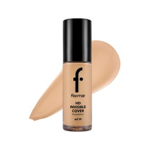 Invisible Cover Hd Hafif Yapılı & Yarı Parlak Bitişli Spf30 Fondöten Çok Renkli