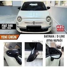 Fiat 500 2009-2020 Batman / D Lıne Ayna Kapağı