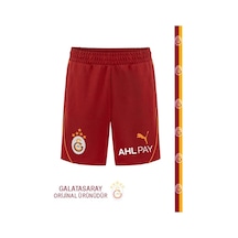 Galatasaray Lisanslı Puma A Takım Pamuk Kırmızı Şort Kırmızı