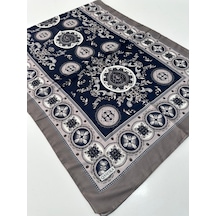 Qashka Soft Pamuklu Şal Etro Desen Lbd1324-43664 Çok Renkli