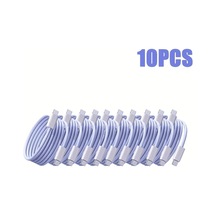 Honeybeeshop Mor 10lu 60w Usb C İphone 16 Şarj Kablosu 3.3ft Hızlı Şarj İpad Samsung Uyumlu