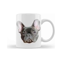 French Bulldog Frenchie Dog Love Kupa Bardak Porselen Karışık