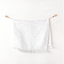 Erkek Bebek Battaniye Blanket 100x120 Ocean Beyaz