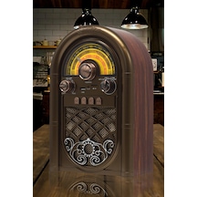 Raiseng R-1950btl Ahşap Görünümlü Retro Radyo - Nostaljik Tasarım Bluetooth Hoparlör