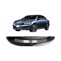 Fiat Egea Krom Arka Tampon Eşiği 2015 Üzeri Paslanmaz Çelik Sw